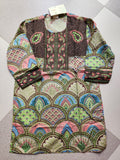 Ajanta Embroidered Hand Block Print Tunic